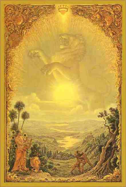 Leo. Láminas del Zodiaco de Johfra Bosschart (1919-1998)